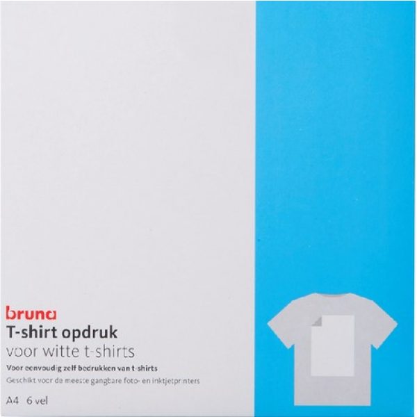 Kreek Fantasierijk Wardianzaak T-shirt transfer Bruna voor lichte stof 6vel – Bruna Apeldoorn